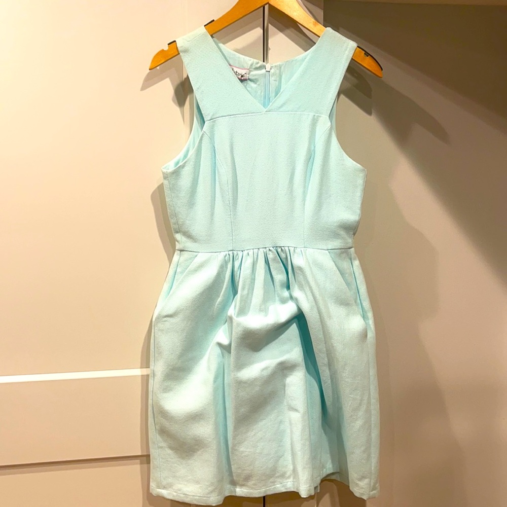 perfect summer blue dress